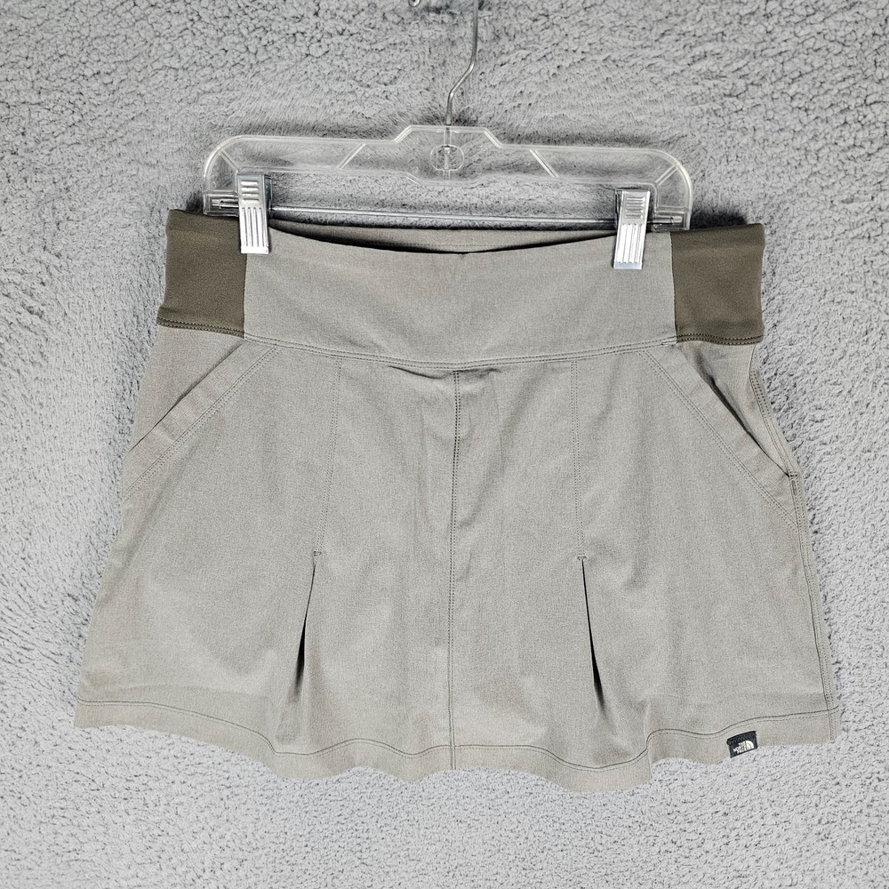 The North Face Mini Skort Womens Size 2‎ Lined Stretch Pleated High Waisted